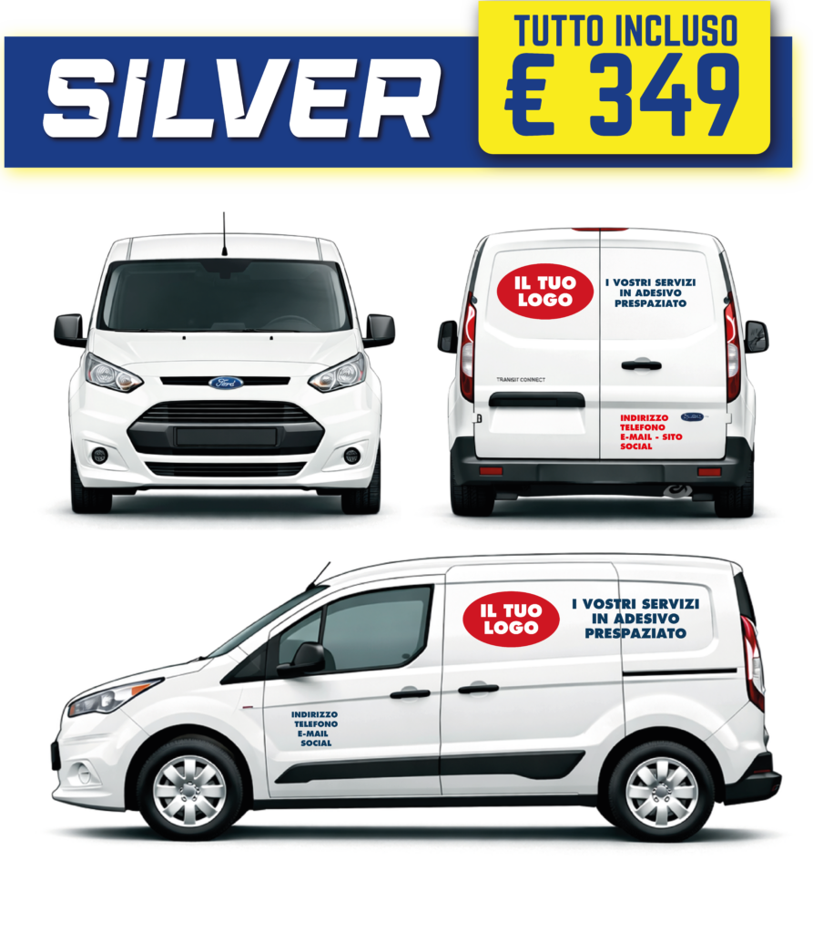 Decorazione Furgoni Mini Milano - Pacchetto Basic - Pubblicità per furgoni , DecorazioneAutomezziMilano.it